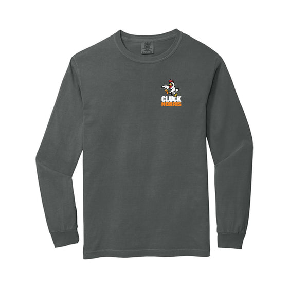 Cluck Norris - Comfort Colors® Heavyweight Ring Spun Long Sleeve Tee