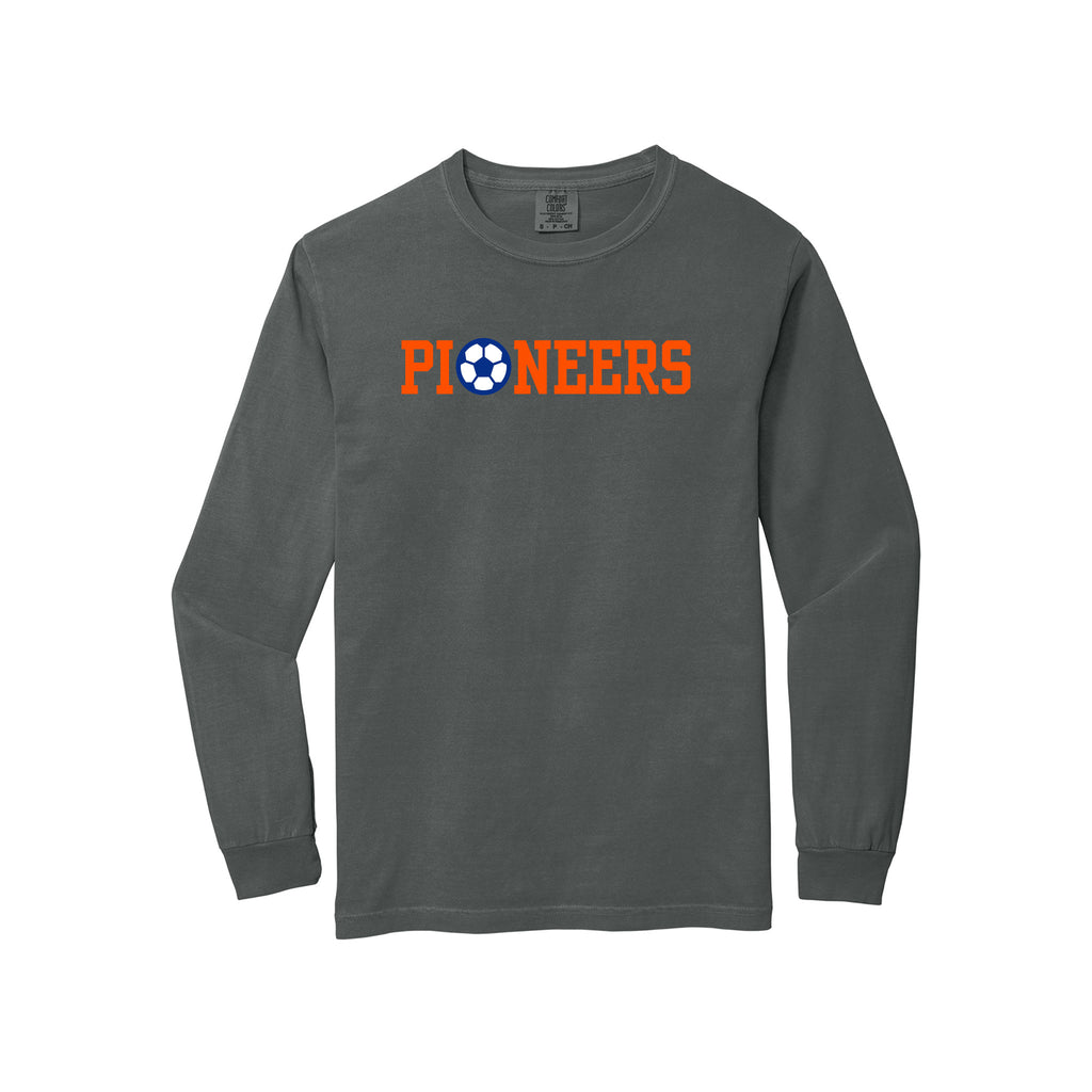 Olentangy Orange Soccer - Comfort Colors® Heavyweight Ring Spun Long Sleeve Tee