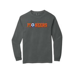 Olentangy Orange Soccer - Comfort Colors® Heavyweight Ring Spun Long Sleeve Tee