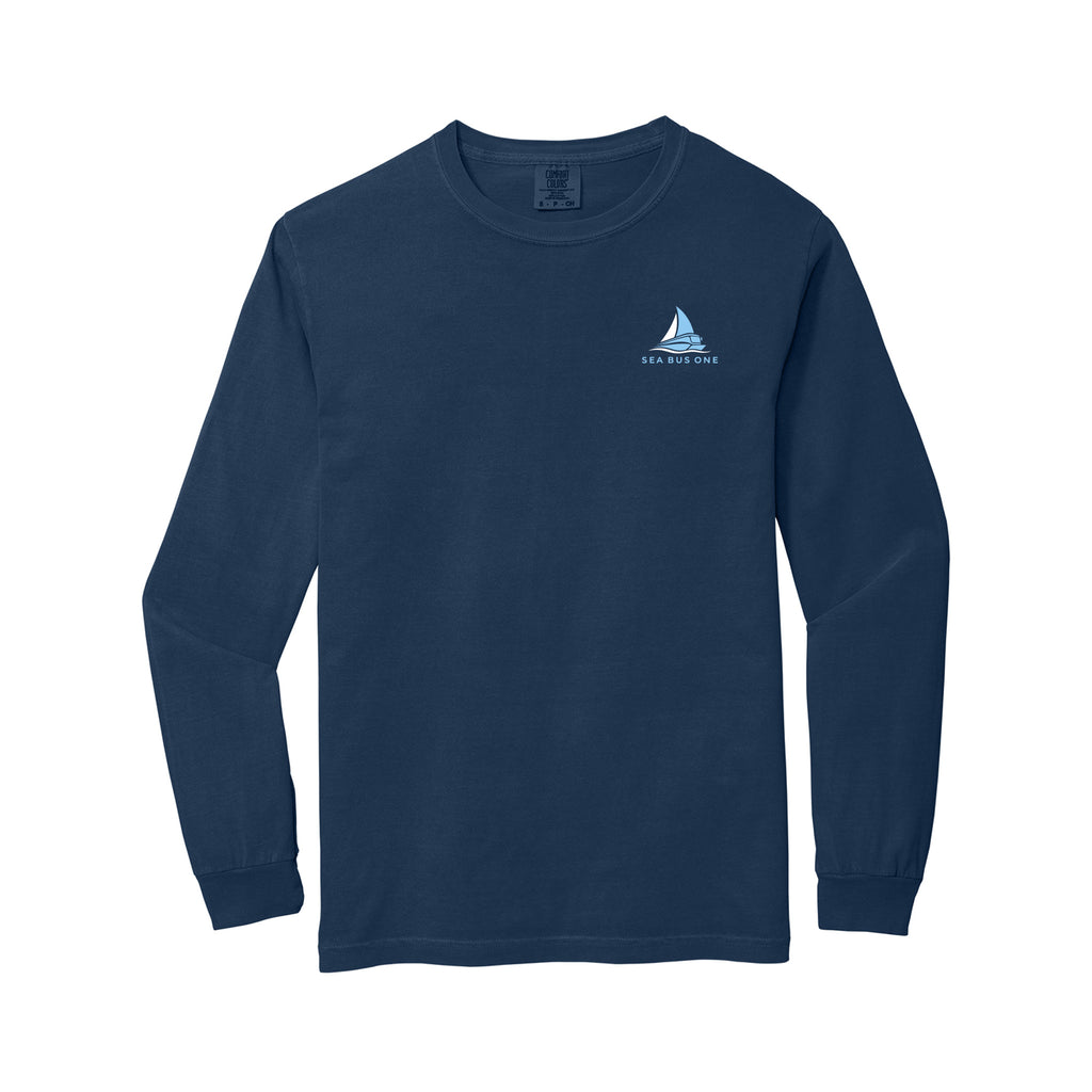 Sea Bus One - Comfort Colors® Heavyweight Ring Spun Long Sleeve Tee