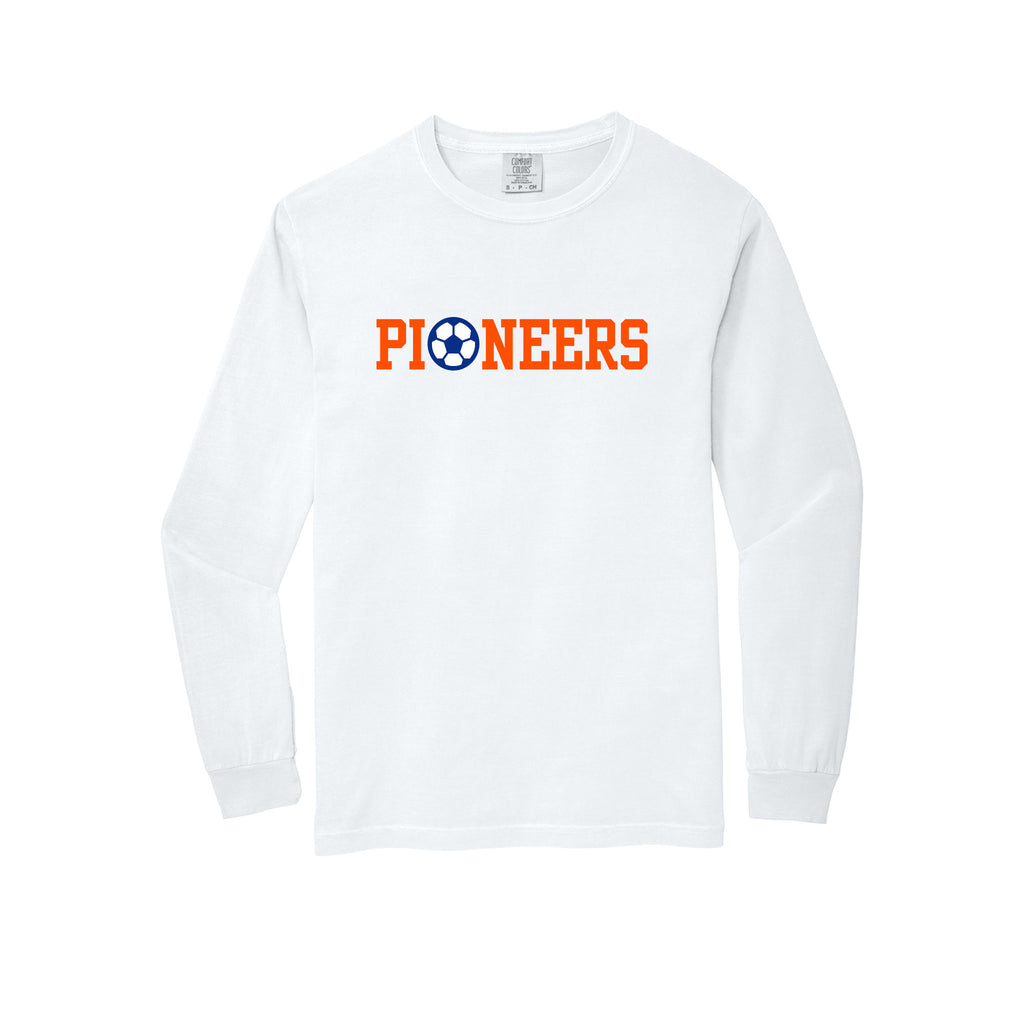 Olentangy Orange Soccer - Comfort Colors® Heavyweight Ring Spun Long Sleeve Tee