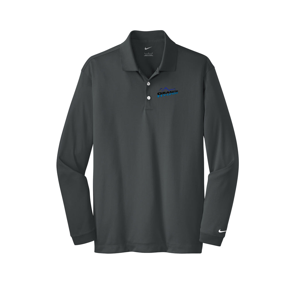 Granite Hyundai - Nike Tall Long Sleeve Dri-FIT Stretch Tech Polo