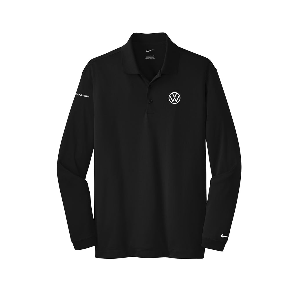 Volkswagen of Columbus - Nike Tall Long Sleeve Dri-FIT Stretch Tech Polo