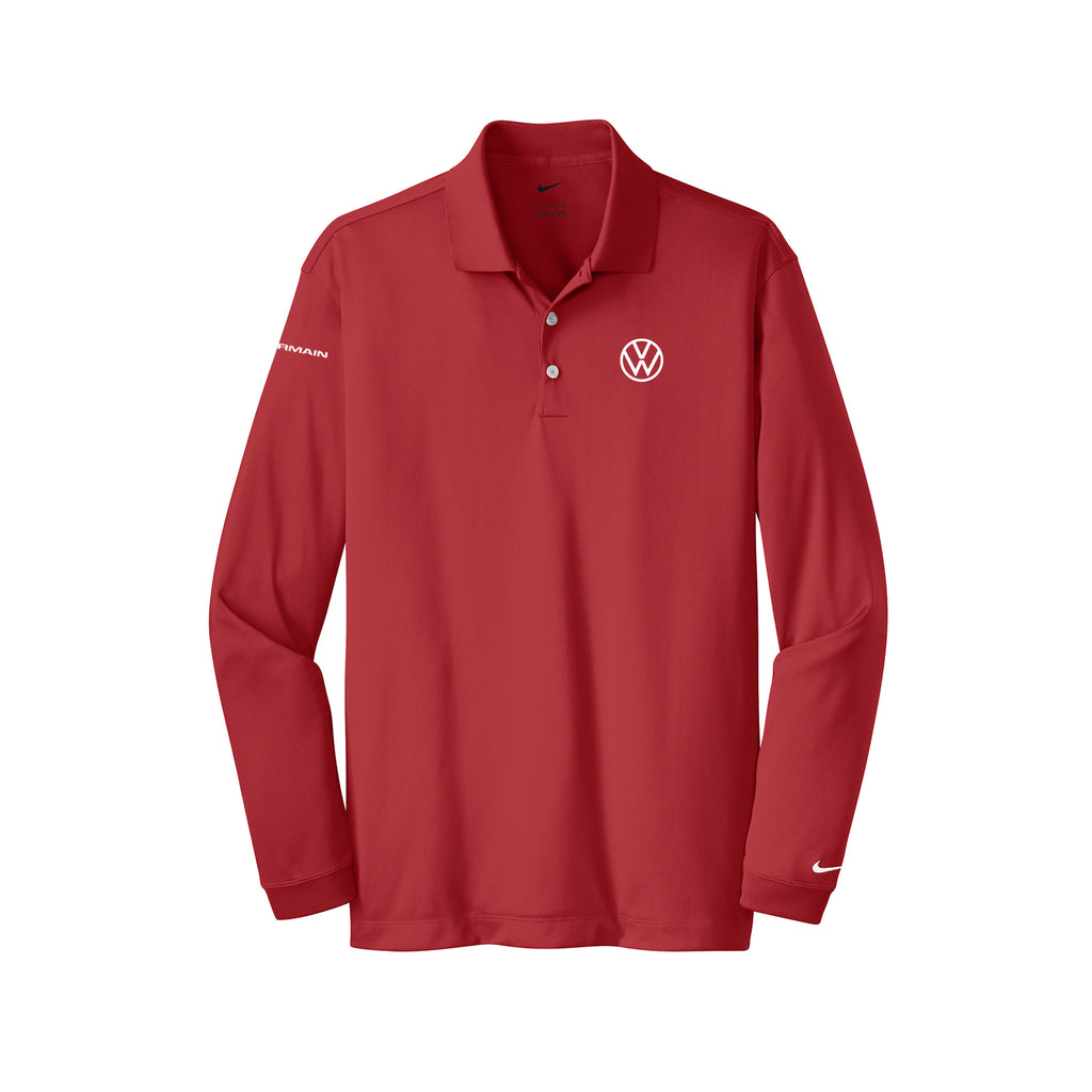 Volkswagen of Columbus - Nike Tall Long Sleeve Dri-FIT Stretch Tech Polo