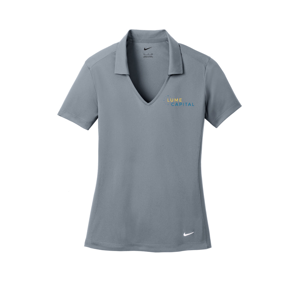 Lume Capital - Nike Ladies Dri-FIT Vertical Mesh Polo