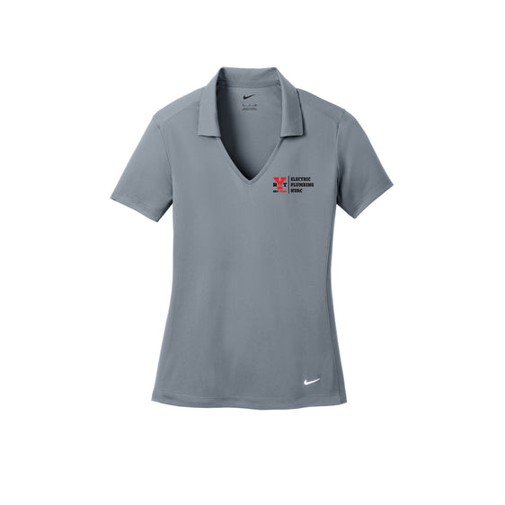 R&T Yoder Electric - Nike Ladies Dri-FIT Vertical Mesh Polo