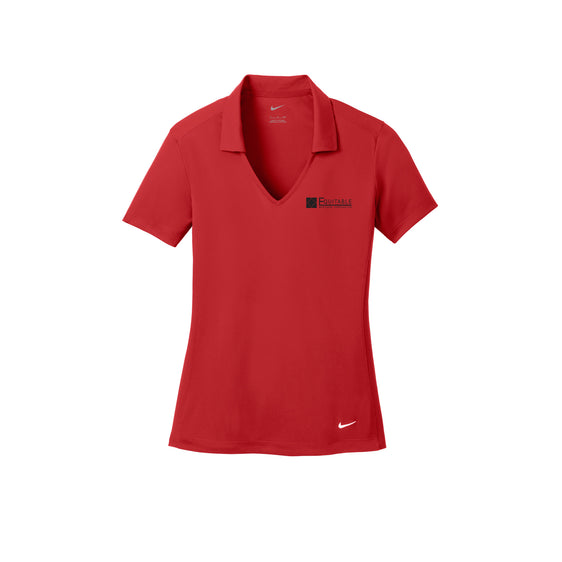 Equitable Mortgage - Nike Ladies Dri-FIT Vertical Mesh Polo