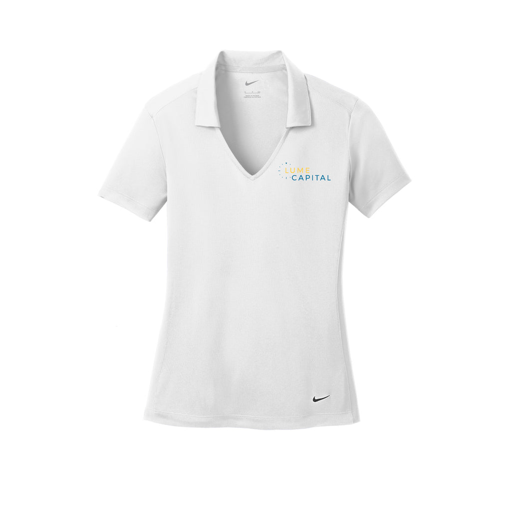 Lume Capital - Nike Ladies Dri-FIT Vertical Mesh Polo