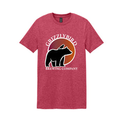 GrizzlyBird Brewing Company - Sun Logo - Gildan Softstyle® T-Shirt