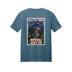 GrizzlyBird Brewing Company - Moon Logo With IPA Backs - Gildan Softstyle® T-Shirt