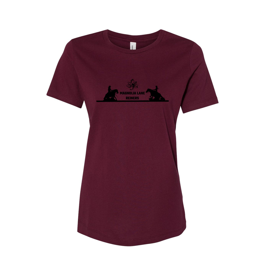 Magnolia Lane Reiners - BELLA + CANVAS - Women’s Relaxed Jersey Tee