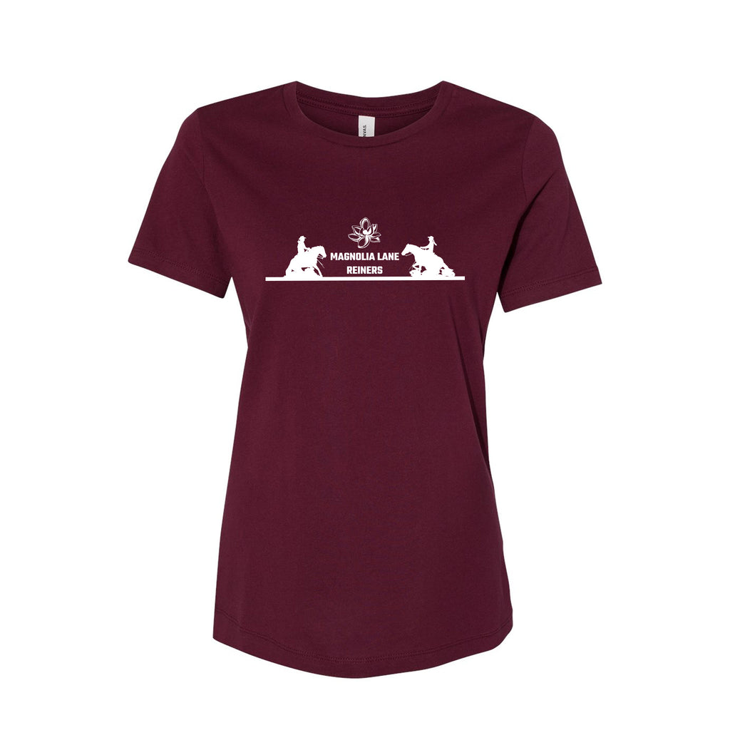 Magnolia Lane Reiners - BELLA + CANVAS - Women’s Relaxed Jersey Tee