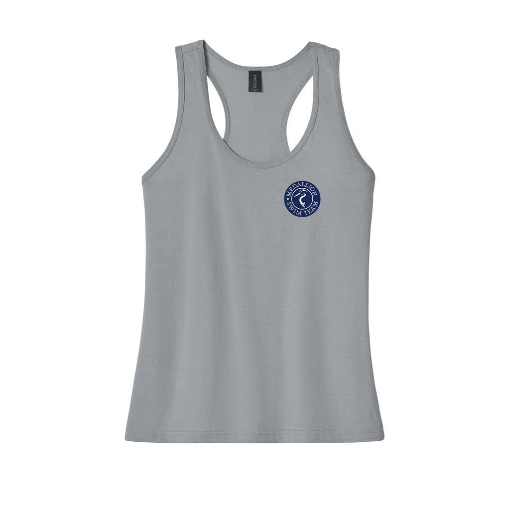 Medallion Swim Team - Gildan Softstyle® Women’s CVC Racerback Tank