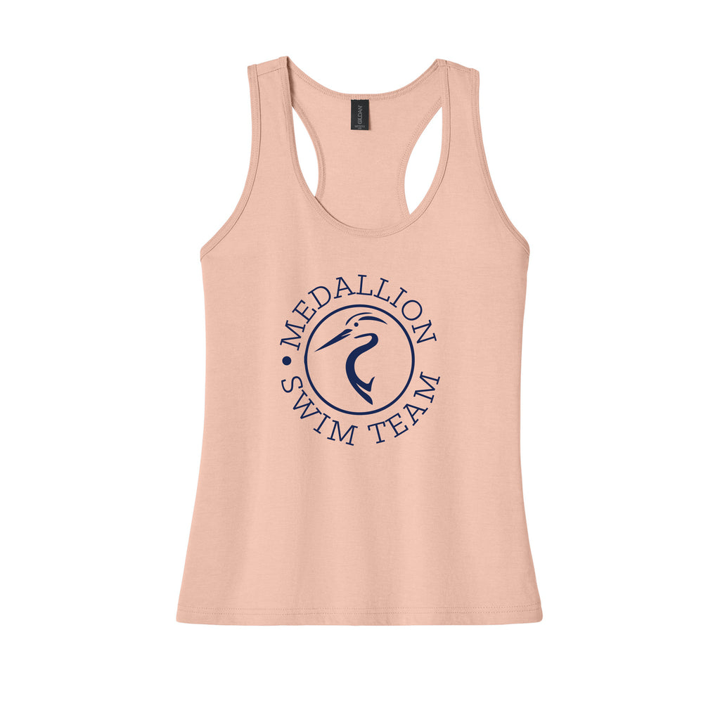 Medallion Swim Team - Gildan Softstyle® Women’s CVC Racerback Tank