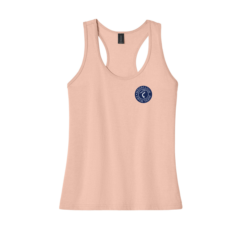 Medallion Swim Team - Gildan Softstyle® Women’s CVC Racerback Tank