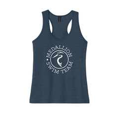 Medallion Swim Team - Gildan Softstyle® Women’s CVC Racerback Tank