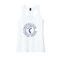 Medallion Swim Team - Gildan Softstyle® Women’s CVC Racerback Tank
