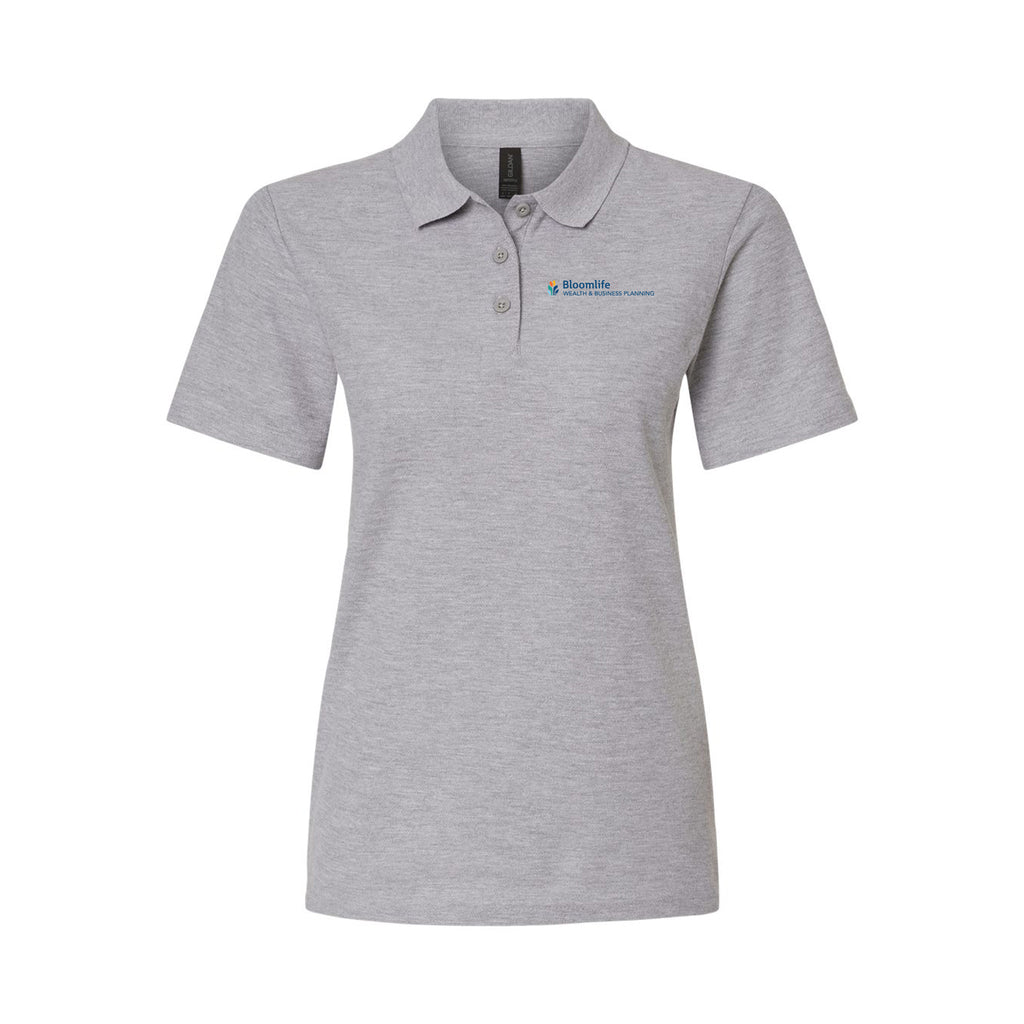 Bloom Life Wealth & Business Planning - Gildan® Softstyle® Women’s Pique Polo