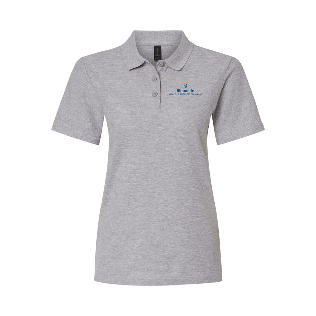 Bloom Life Wealth & Business Planning - Gildan® Softstyle® Women’s Pique Polo