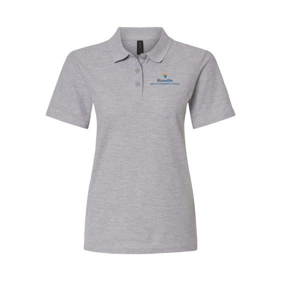 Bloom Life Wealth & Business Planning - Gildan® Softstyle® Women’s Pique Polo