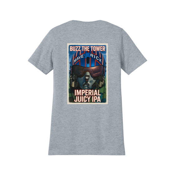 GrizzlyBird Brewing Company - Sun Logo & IPA Backs - Gildan Softstyle® Women’s Midweight Tee