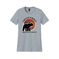 GrizzlyBird Brewing Company - Sun Logo - Gildan Softstyle® Women’s Midweight Tee