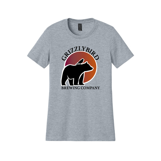 GrizzlyBird Brewing Company - Sun Logo - Gildan Softstyle® Women’s Midweight Tee