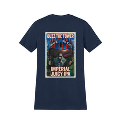 GrizzlyBird Brewing Company - Moon Logo & IPA Backs - Gildan Softstyle® Women’s Midweight Tee