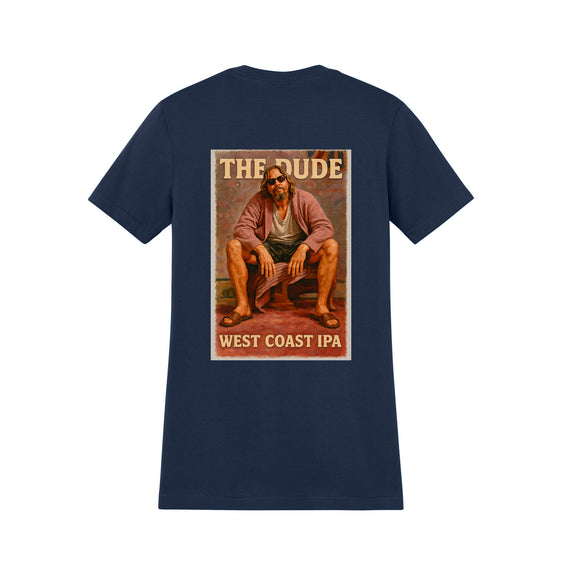 GrizzlyBird Brewing Company - Moon Logo & IPA Backs - Gildan Softstyle® Women’s Midweight Tee