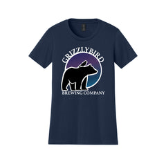 GrizzlyBird Brewing Company - Moon Logo - Gildan Softstyle® Women’s Midweight Tee