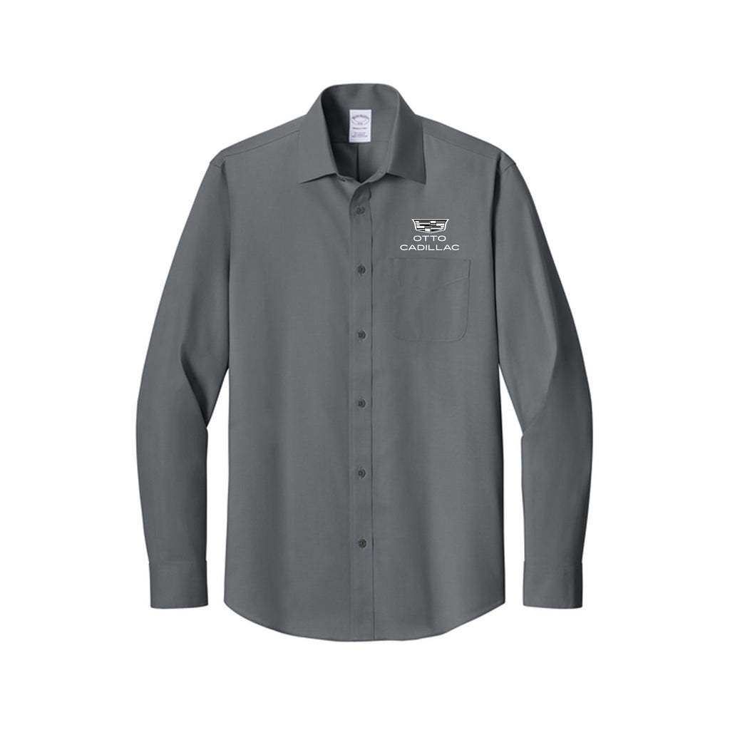 Otto Cadillac - Brooks Brothers® Wrinkle-Free Stretch Pinpoint Spread Collar Shirt
