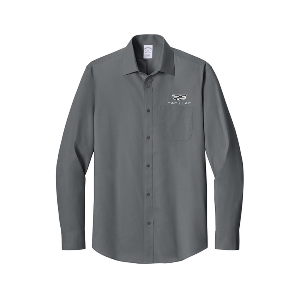 Otto Cadillac - Brooks Brothers® Wrinkle-Free Stretch Pinpoint Spread Collar Shirt