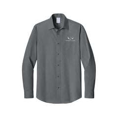 Otto Cadillac - Brooks Brothers® Wrinkle-Free Stretch Pinpoint Spread Collar Shirt