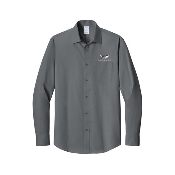 Otto Cadillac - Brooks Brothers® Wrinkle-Free Stretch Pinpoint Spread Collar Shirt