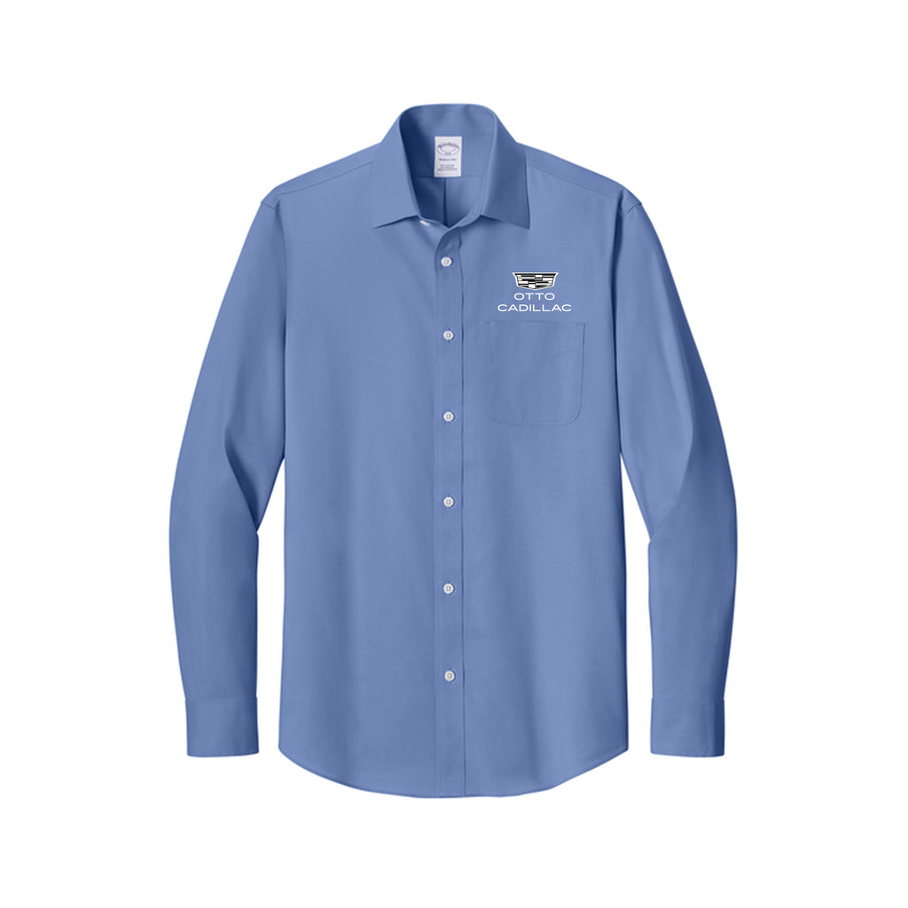 Otto Cadillac - Brooks Brothers® Wrinkle-Free Stretch Pinpoint Spread Collar Shirt