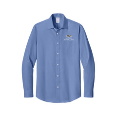 Otto Cadillac - Brooks Brothers® Wrinkle-Free Stretch Pinpoint Spread Collar Shirt