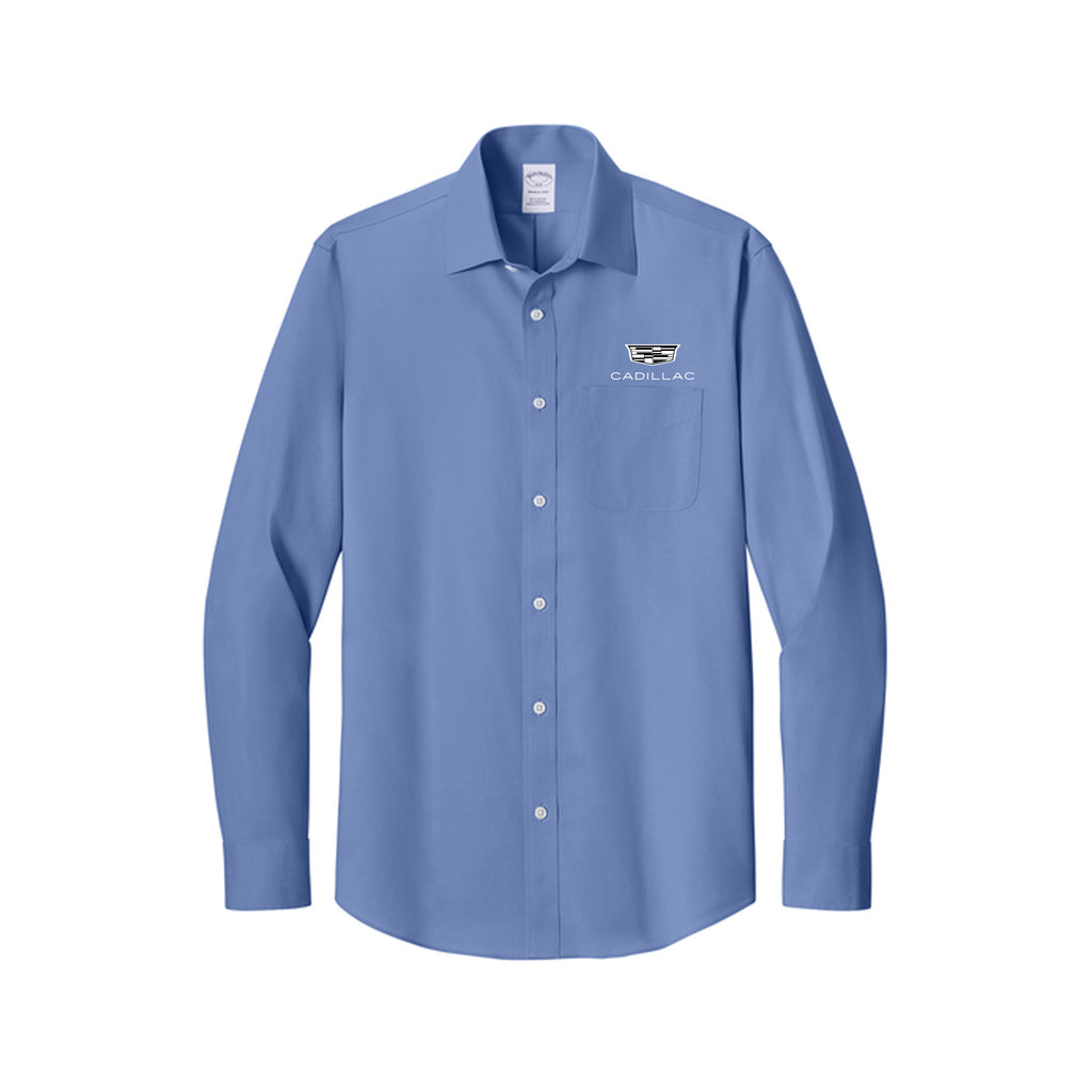 Otto Cadillac - Brooks Brothers® Wrinkle-Free Stretch Pinpoint Spread Collar Shirt