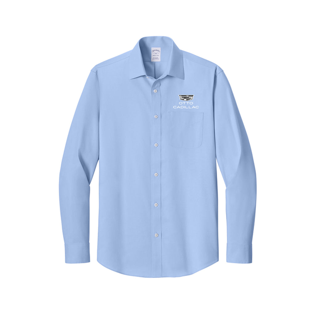 Otto Cadillac - Brooks Brothers® Wrinkle-Free Stretch Pinpoint Spread Collar Shirt