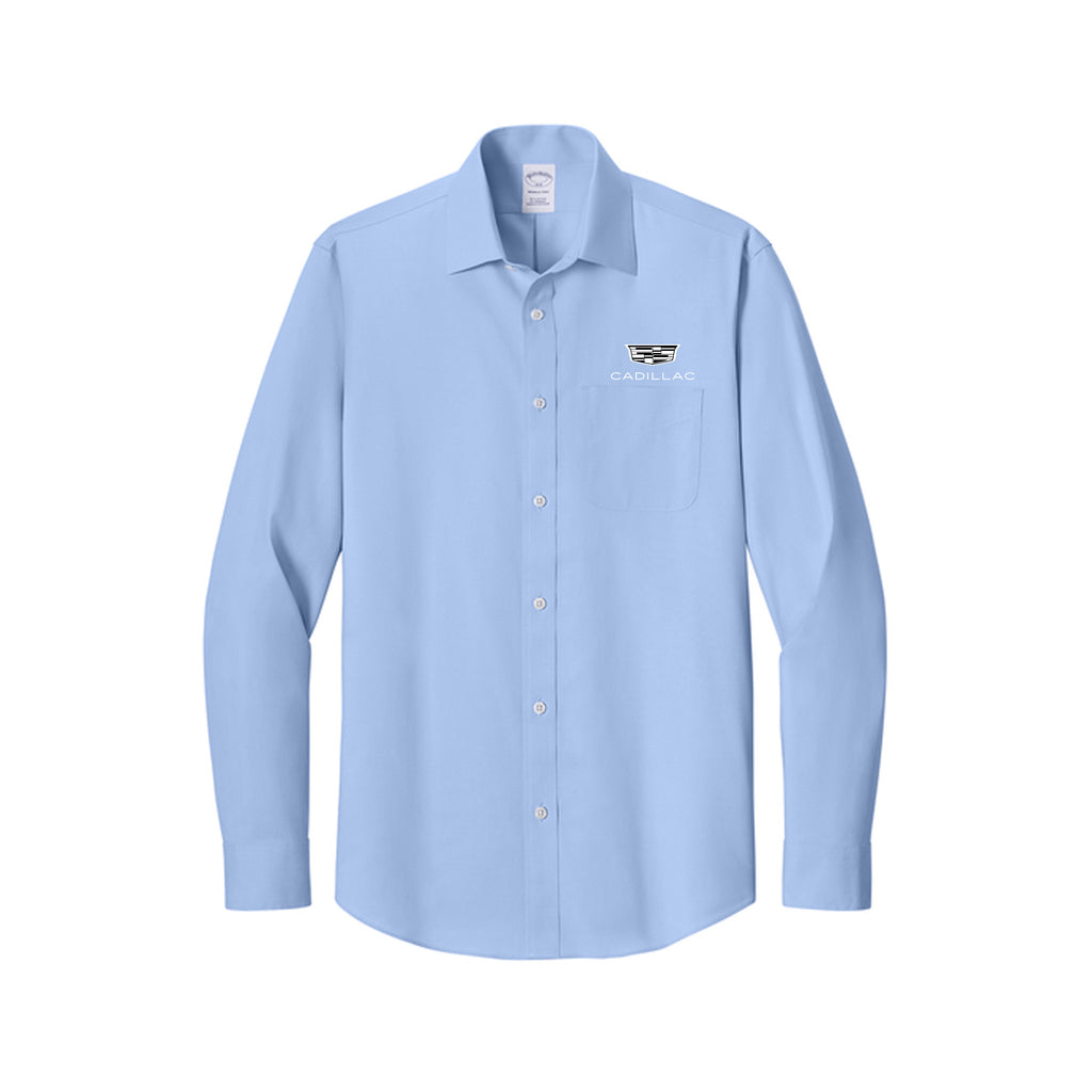 Otto Cadillac - Brooks Brothers® Wrinkle-Free Stretch Pinpoint Spread Collar Shirt