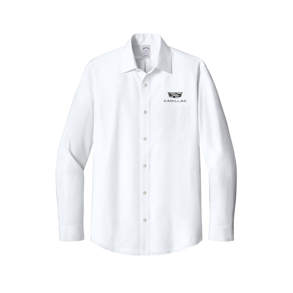 Otto Cadillac - Brooks Brothers® Wrinkle-Free Stretch Pinpoint Spread Collar Shirt