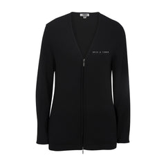 Brick & Timber Collective - FULL-ZIP V-NECK COTTON CARDIGAN