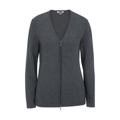 Brick & Timber Collective - FULL-ZIP V-NECK COTTON CARDIGAN