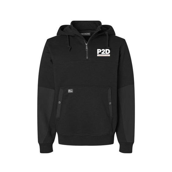 P2D - DRI DUCK - Mission Quarter-Zip Hooded Pullover