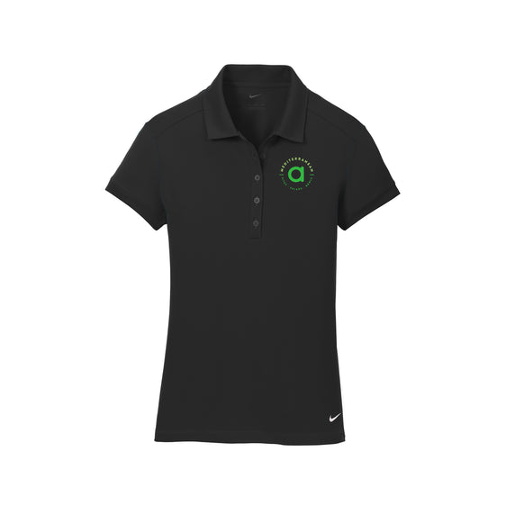 Agape - Nike Ladies Dri-FIT Solid Icon Pique Modern Fit Polo