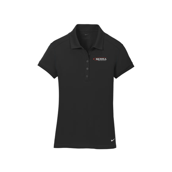 Serra Chevrolet Saginaw - Nike Ladies Dri-FIT Solid Icon Pique Modern Fit Polo