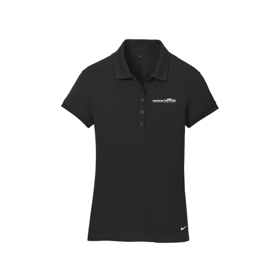 Goode Motor Mazda - Nike Ladies Dri-FIT Solid Icon Pique Modern Fit Polo