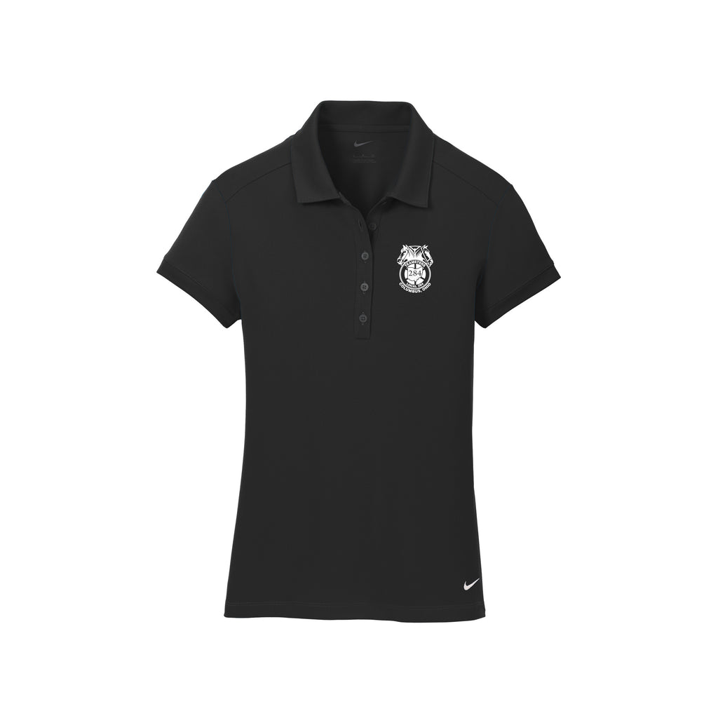 Teamsters Local 284 - Nike Ladies Dri-FIT Solid Icon Pique Modern Fit Polo