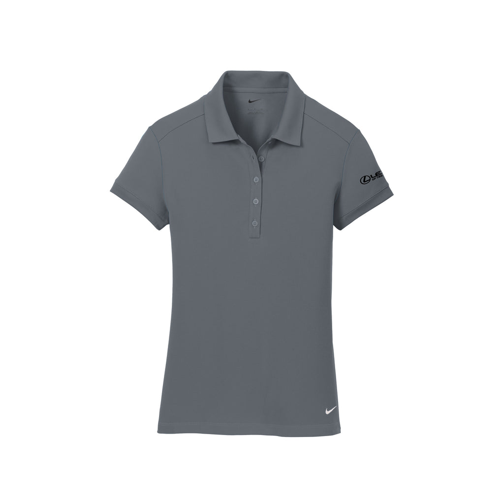 Lexus of New Orleans - Nike Ladies Dri-FIT Solid Icon Pique Modern Fit Polo