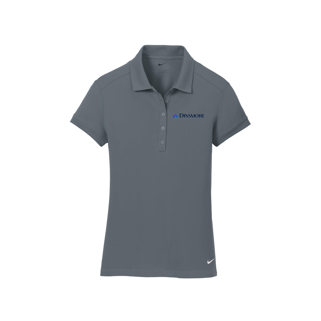 Dinsmore - Nike Women's Dri-FIT Solid Icon Pique Modern Fit Polo