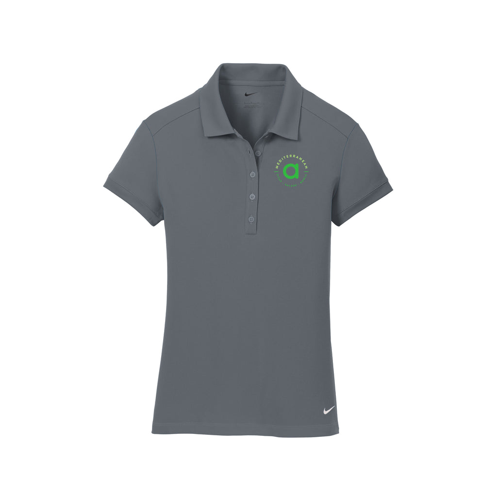 Agape - Nike Ladies Dri-FIT Solid Icon Pique Modern Fit Polo